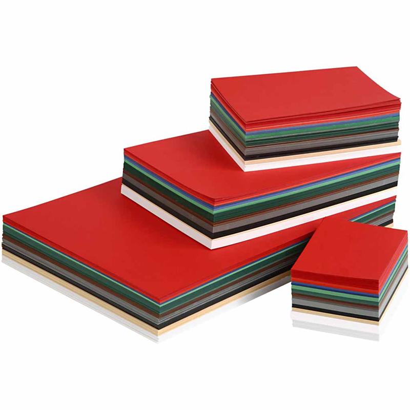 Load image into Gallery viewer, Https: www.cchobby.nl kerst-karton-a3-a4-a5-a6-180-gr-diverse-kleuren-1500-div-vellen-1-doos
