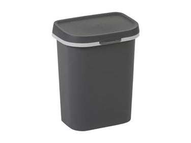 Curver afvalbak mistral plat 10 liter anthraciet 25x17x30 cm (bxdxh)
