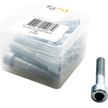 Bofix spiraalband 8 mm. zwart 5 mtr.