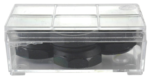 Bofix balhoofd open bovenmoer 22,2mm zwart (6st)