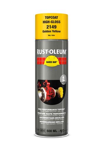 Rust-oleum spuitbus geel ral1004 500ml