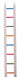 Happy pet ladder hout gekleurd