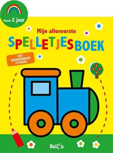 De ballon mijn allereerste spelletjesboek - paddenstoel