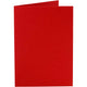 Kaarten, afmeting kaart 10,5x15 cm, 220 gr, rood, 10 stuk 1 doos