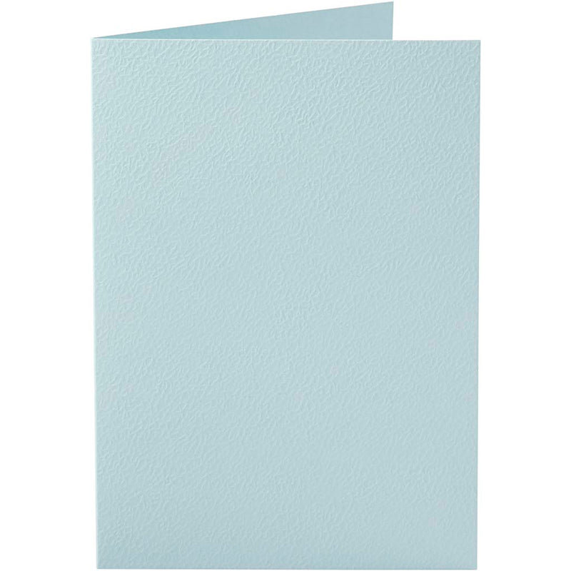 Load image into Gallery viewer, Creativ company kaarten, afmeting kaart 10,5x15 cm, 220 gr, lichtblauw, 10 stuk 1 doos

