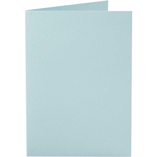 Creativ company kaarten, afmeting kaart 10,5x15 cm, 220 gr, lichtblauw, 10 stuk 1 doos