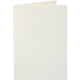 Kaarten, afmeting kaart 10,5x15 cm, 220 gr, off-white, 10 stuk 1 doos