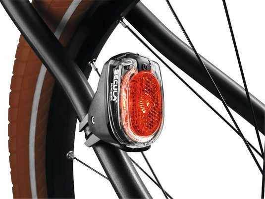 Busch muller busch müller battery-tail light secula permanent (for strebe) red clear