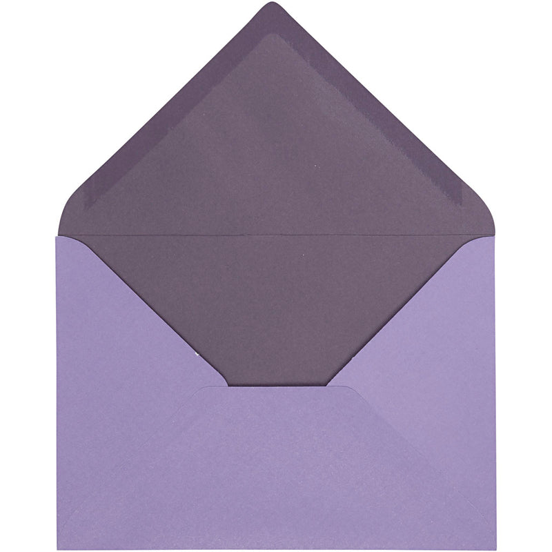 Afbeelding laden in galerijviewer, Https: www.cchobby.nl envelop-afmeting-envelop-11-5x16-cm-100-gr-donkerpaars-paars-10-stuk-1-doos
