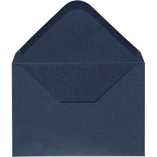 Creativ company enveloppen, afmeting envelop 11,5x16 cm, 110 gr, blauw, 10 stuk 1 doos