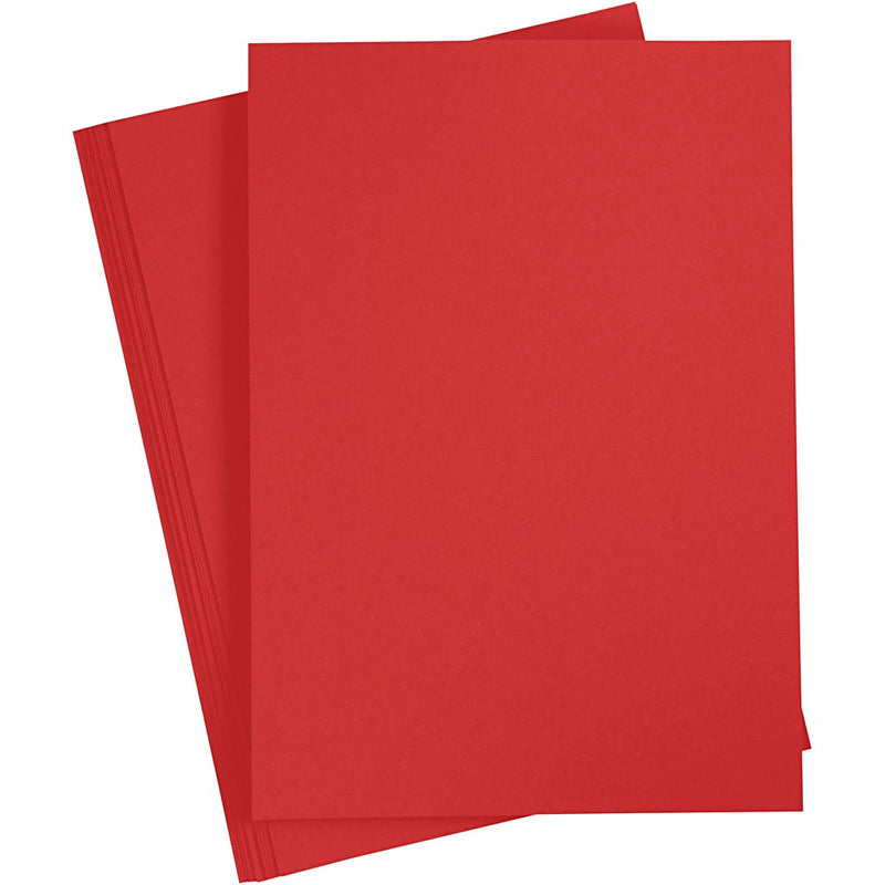 Load image into Gallery viewer, Creativ company papier, a4, vel 210x297 mm, 80 gr, rood, 20 stuk 1 doos
