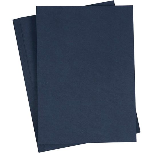 Creativ company papier, a4, vel 210x297 mm, 110 gr, blauw, 20 stuk 1 doos