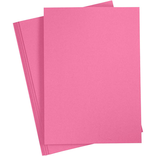 Creativ company papier, a4, vel 210x297 mm, 80 gr, roze, 20 stuk 1 doos