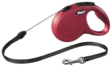 Flexi producten rollijn new classic koord rood s 5 meter tot 12kg