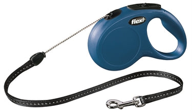 Flexi producten rollijn new classic koord blauw s 5 meter tot 12kg