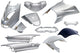 Edge plaatset 11-delig voor aprilia sr van bouwjaar 1997 tot 2004 - zilver metallic