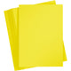 Gekleurd karton, a6, vel 105x148 mm, 180 gr, sun yellow, 100 vel 1 doos