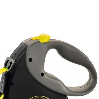 Flexi rollijn giant tape neon zwart geel