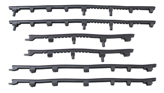 Edge treeplankrubberset 6 delig vespa s vespa lx zwart