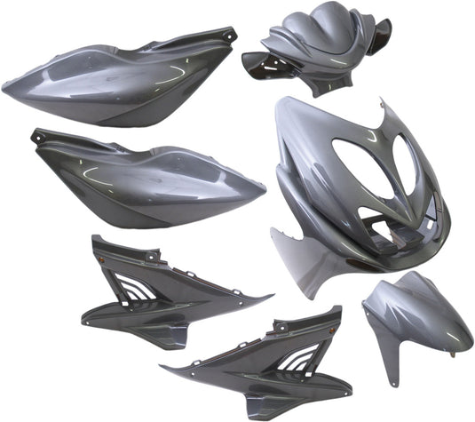 Edge plaatset 9-delig voor yamaha aerox tot bouwjaar 2014 - anthraciet