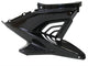 Edge motorscherm z kap rechts yamaha aerox tot bj. 2014 zwart metallic