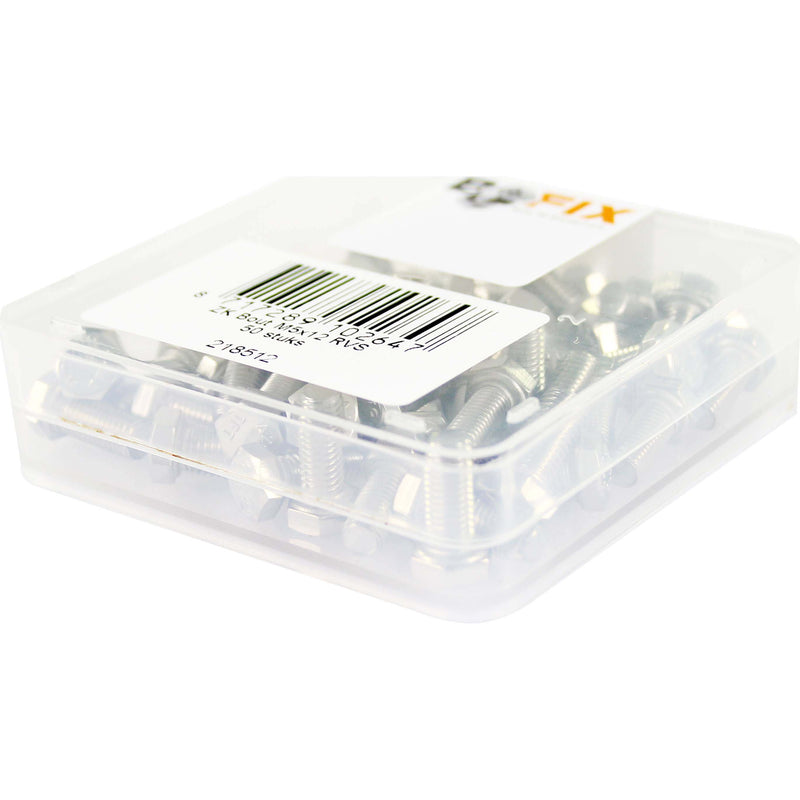 Load image into Gallery viewer, Bofix FIXX-MEER zeskant bouten M5x12 50 stuks, RVS
