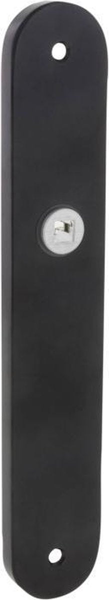 Impresso schild blind, rond 230 x 9 x 40 mm zwart