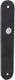 Impresso schild blind, rond 230 x 9 x 40 mm zwart