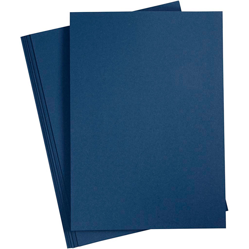 Load image into Gallery viewer, Creativ company karton, a4, vel 210x297 mm, 220 gr, blauw, 10 stuk 1 doos
