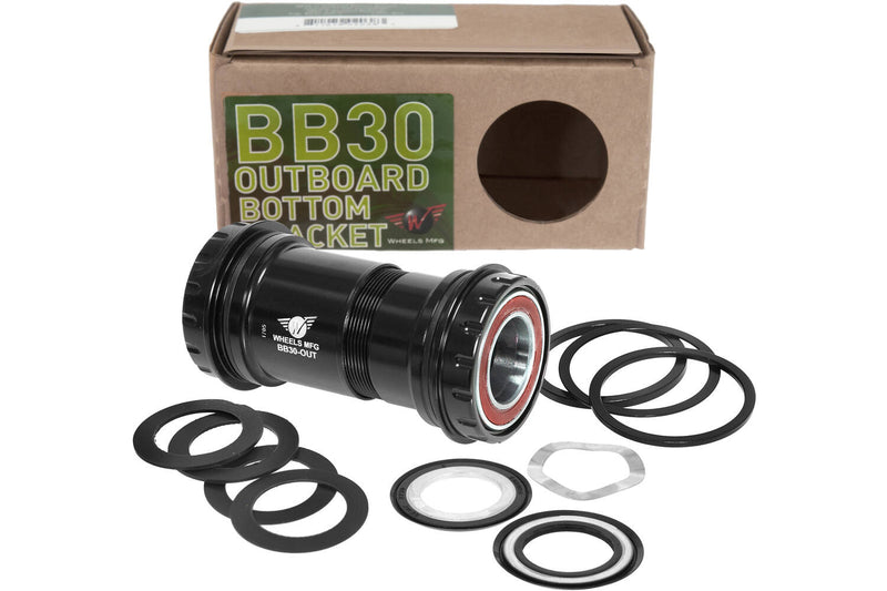 Load image into Gallery viewer, Wheels manufacturing Wheels mfg trapas bb30 shimano 24mm acb zwart
