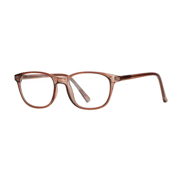 Spectrum leesbril transparant bruin 2.00