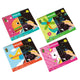 Grafix krasboek 10 vel + pen