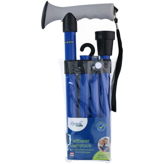 Duchesse med opvouwbare wandelstok