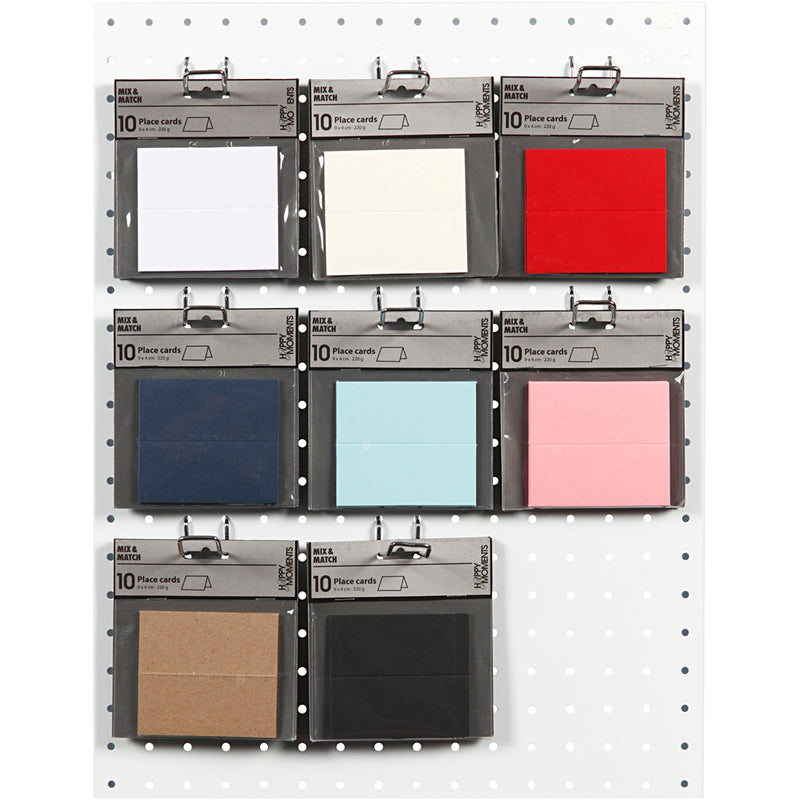 Afbeelding laden in galerijviewer, Https: www.cchobby.nl naamkaarten-afm-9x4-cm-220-gr-diverse-kleuren-8x10-doos-1-doos-220023
