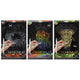 Moxy kraskunstset a4 rainbow silver gold
