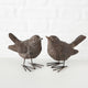 Boltze home beeldje vogel spatz h6cm polyresin