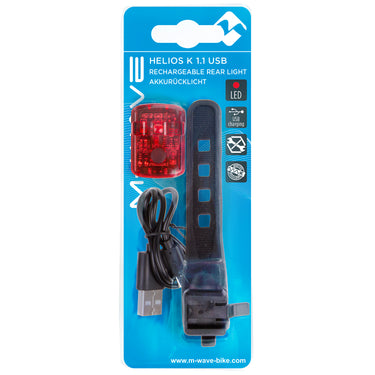 M-wave helios k 1.1 usb sl rechargeable battery rear light