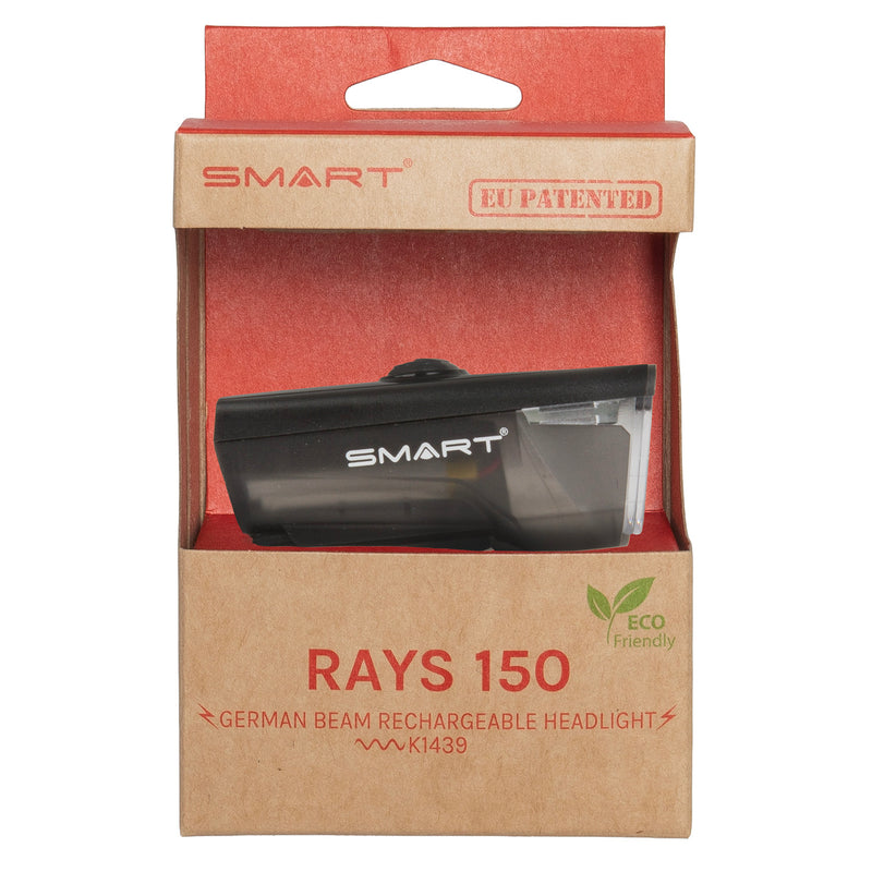 Load image into Gallery viewer, Smart rays 150 rechargeable battery front light
