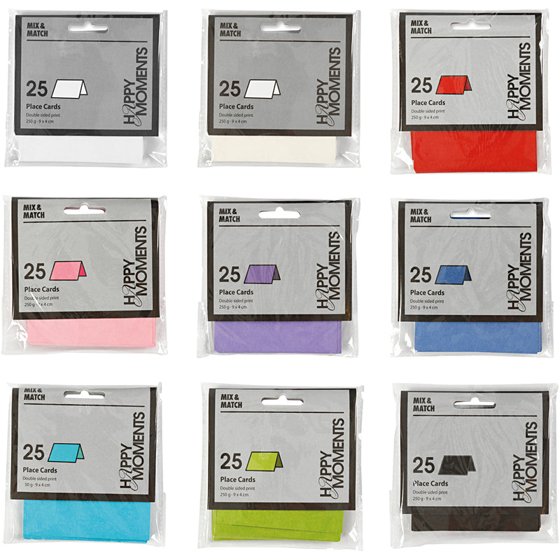 Afbeelding laden in galerijviewer, Https: www.cchobby.nl naamkaarten-afm-9x4-cm-inhoud-kan-varieren-250-gr-diverse-kleuren-30-doos-1-doos
