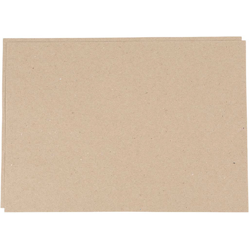 Load image into Gallery viewer, Https: www.cchobby.nl kraft-papier-a4-vel-210x297-mm-135-gr-grijs-bruin-500-vel-1-doos

