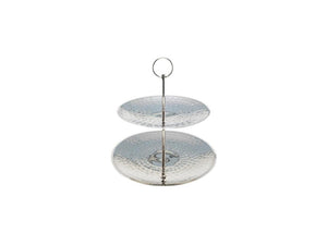 Svenska living etagere 2-laags rvs 20 25cm