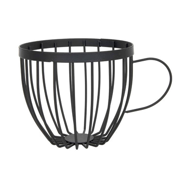 Koffiecuphouder draad koffiekop ã˜15x12,8cm