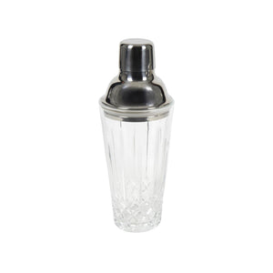 Cocktailshaker diamond glas 22x8,5cm