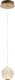 Lucide cintra - hanglamp - ø 14 cm - led - 1x5,7w 2700k - transparant