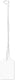 Kangaro draadetiketten - 18x29mm - wit - doos a 500 stuks - prijskaartjes met koord - k-700103
