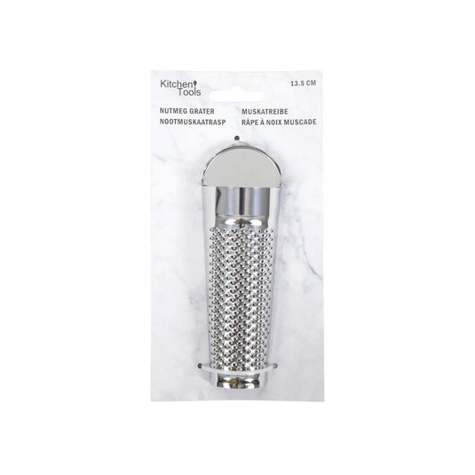 Kitchen tools nootmuskaatrasp rvs 13,5cm