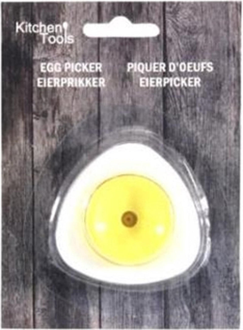 Afbeelding laden in galerijviewer, Kitchen tools eierprikker geel wit
