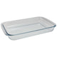 Kitchen tools ovenschaal glas 3l ovenschaal glas 3l 39x24x5cm