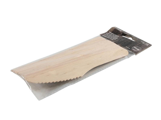 Kitchen tools houten mes pakje a 12 stuks