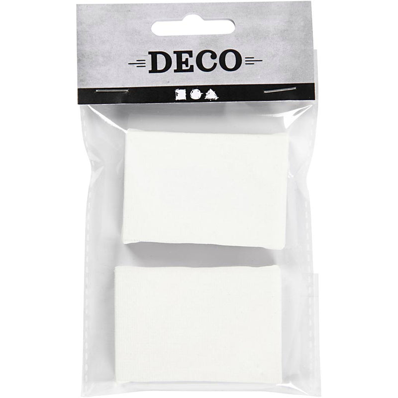 Afbeelding laden in galerijviewer, Https: www.cchobby.nl mini-canvas-afm-6x4x1-cm-wit-2-stuk-1-doos
